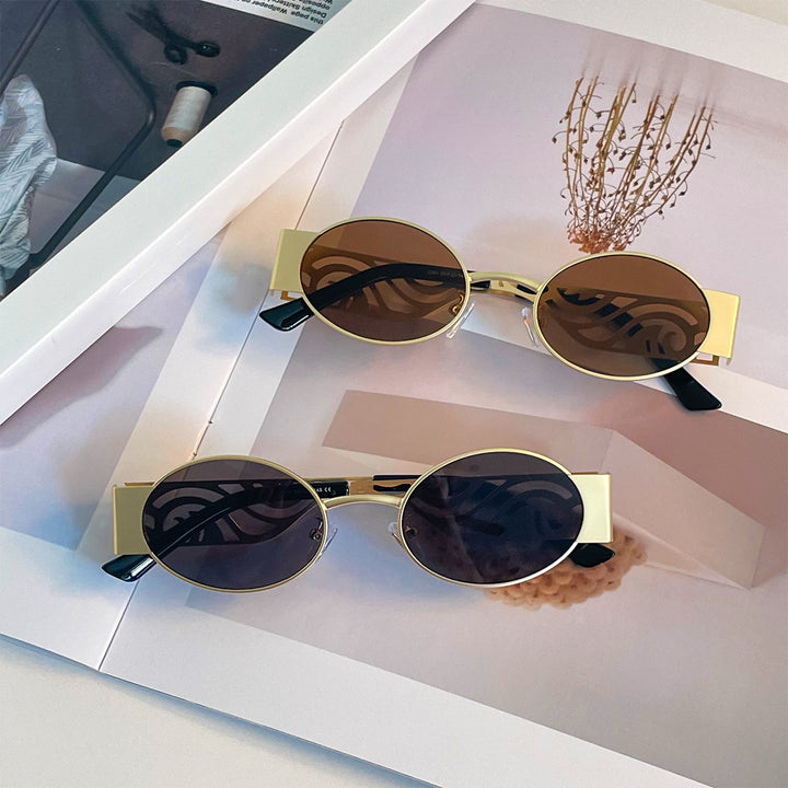 Women's fashionable round sunglasses with extraordinary design Stornfield