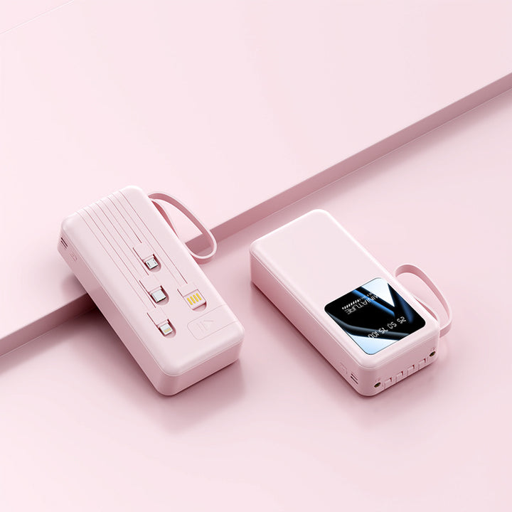 Portable power bank with intelligent energy display and multiple USB ports Stornfield
