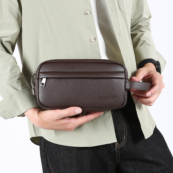 Premium Leather Toiletry Bag Stornfield