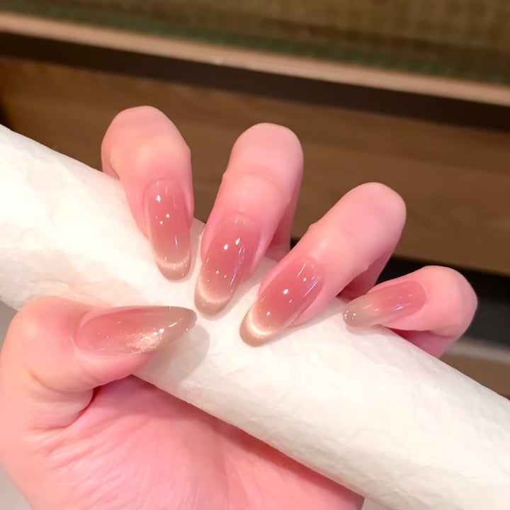 Artificial nails with elegant French tip design Stornfield