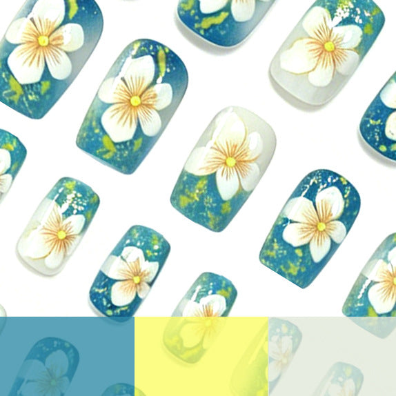 Floral Nail Art Extensions Stornfield
