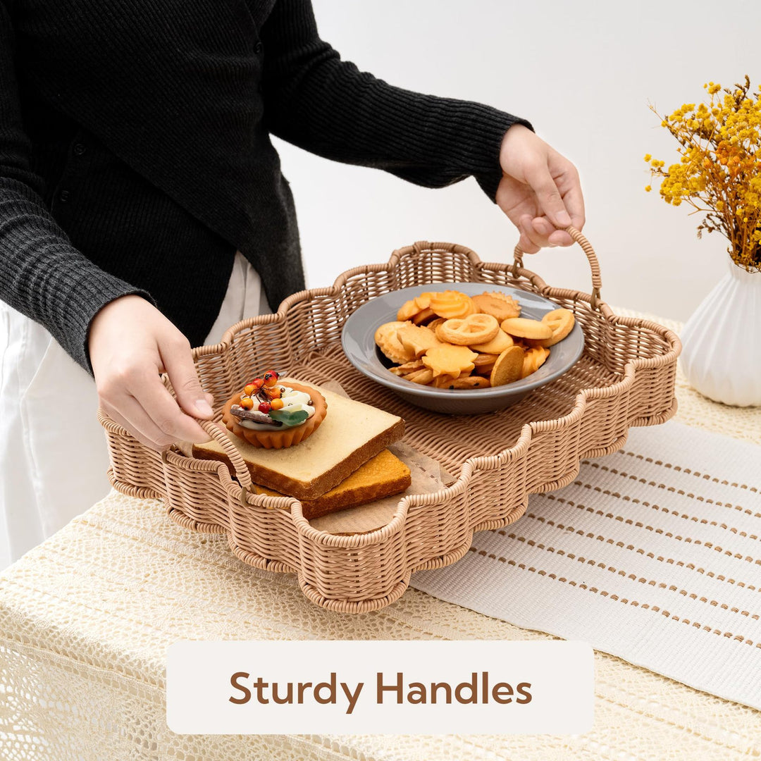 Natural Woven Storage Tray Stornfield