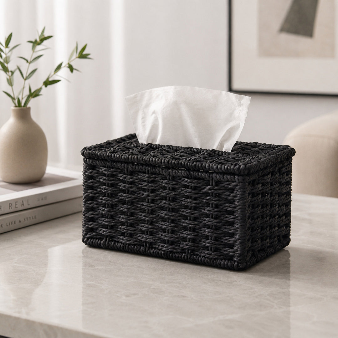 Woven Tissue Box Cover Stornfield