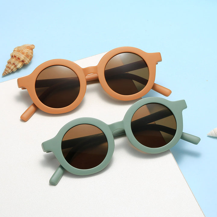 Women's round sunglasses with robust design and UV protection Stornfield
