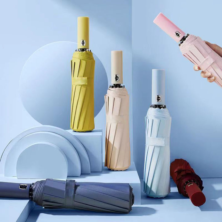 Ladies automatic and wind-resistant folding umbrella Stornfield