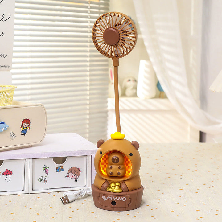 Women's Portable Mini Fan in Cute Bear Design Stornfield