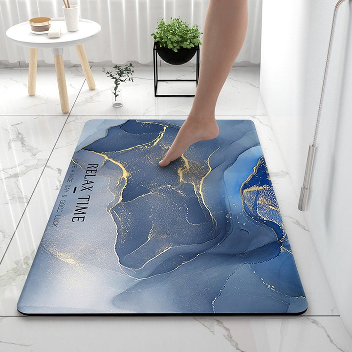 Soft Touch Marble Bath Mat Stornfield