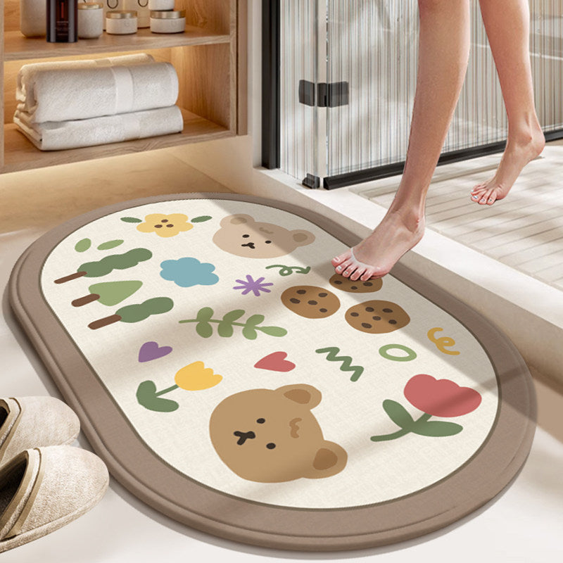Decorative Bathroom Mat