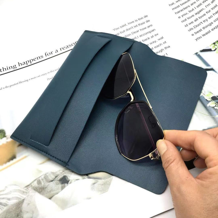 Foldable Synthetic Leather Sunglasses Case Stornfield