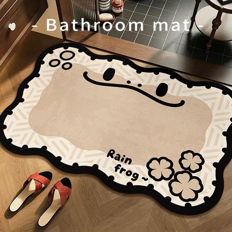 Funny Frog Bathroom Mat