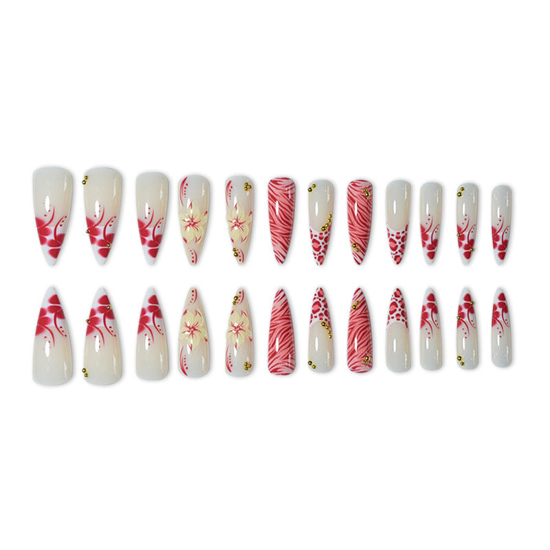 Decorative Acrylic Press-On Nail Art Set Stornfield