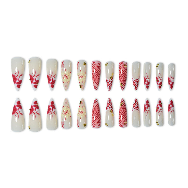 Decorative Acrylic Press-On Nail Art Set Stornfield