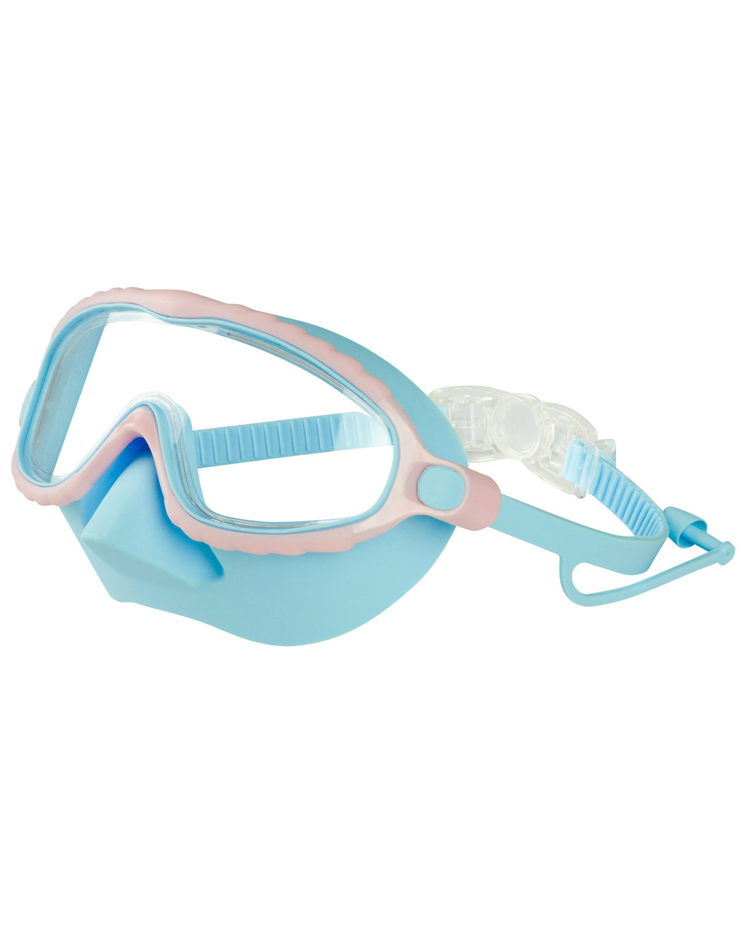 Swimming mask with adjustable comfort and clear field of vision Stornfield