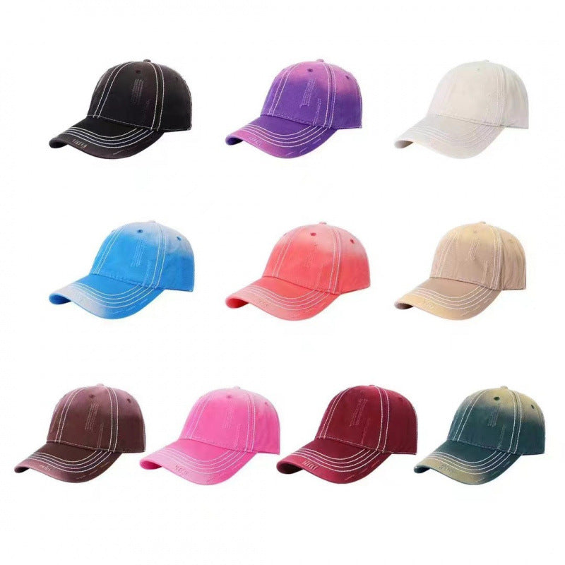 Men's Classic Distressed Cotton Baseball Cap Stornfield
