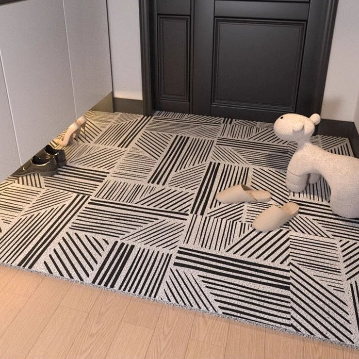 Modern Geometric Entrance Mat