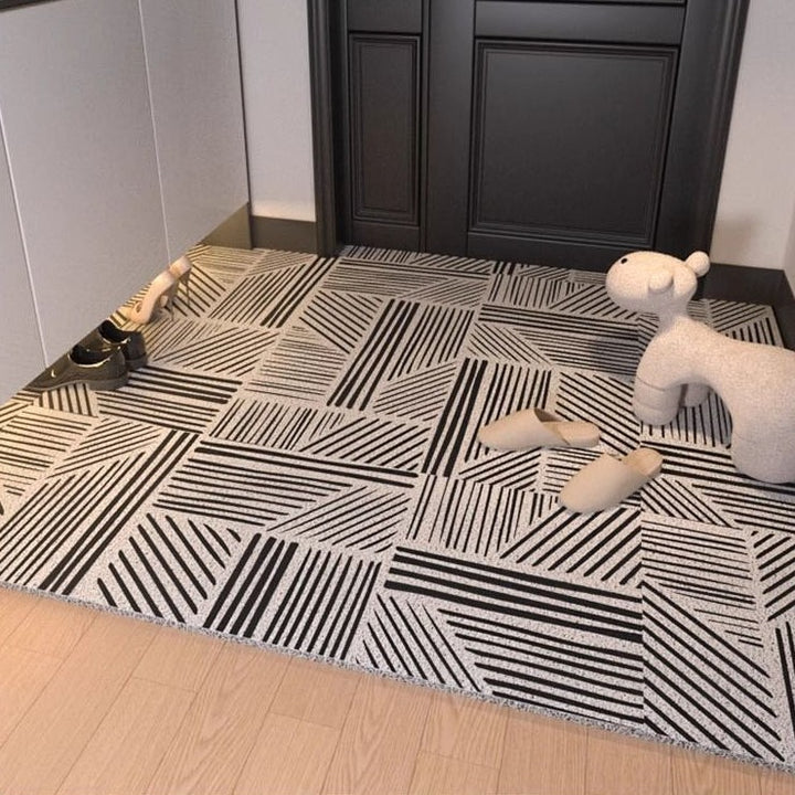 Modern Geometric Entrance Mat
