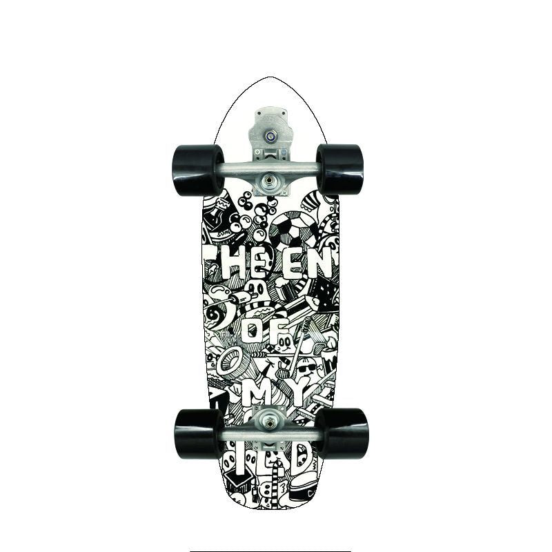 Retro-Inspired Mini Cruiser Skateboard Stornfield