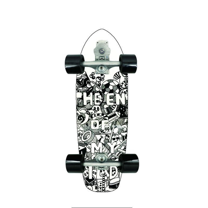 Retro-Inspired Mini Cruiser Skateboard Stornfield