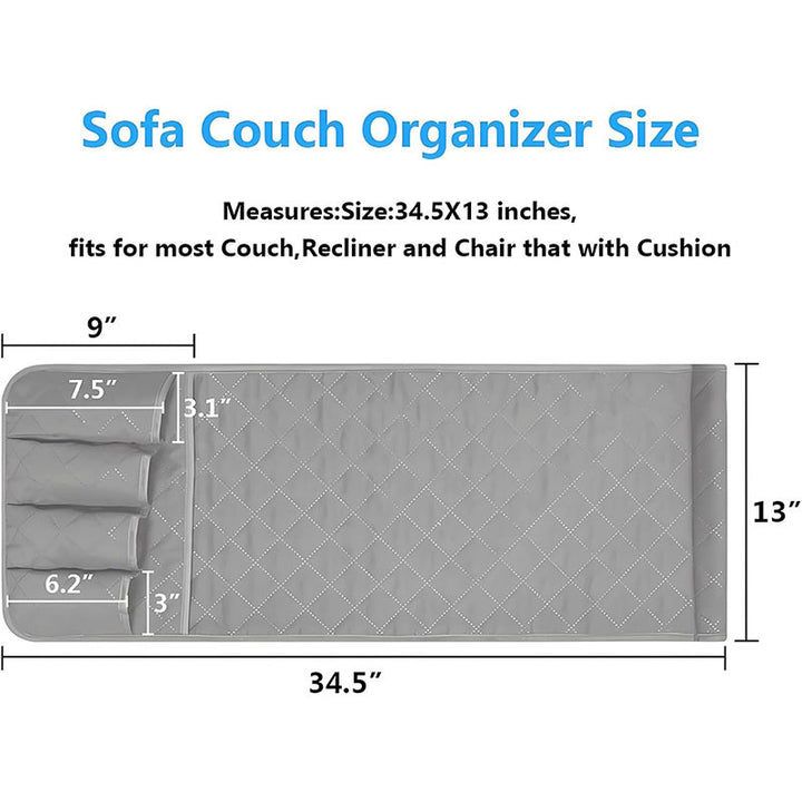 Sofa Organizer with Multiple Compartments Stornfield