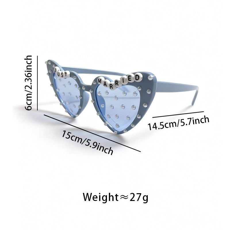 Novelty Heart-Shaped Sunglasses Stornfield