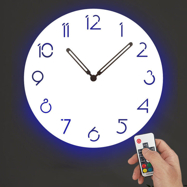 Stornfield | Decorative Silent Atmospheric LED Wall Clock