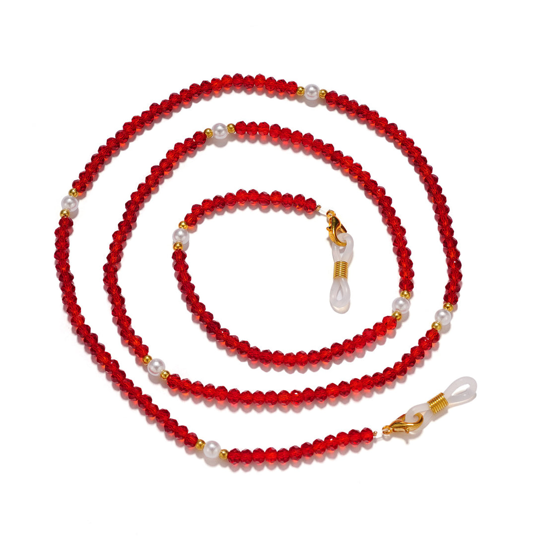 Elegant Crystal Beaded Eyewear Chain Stornfield