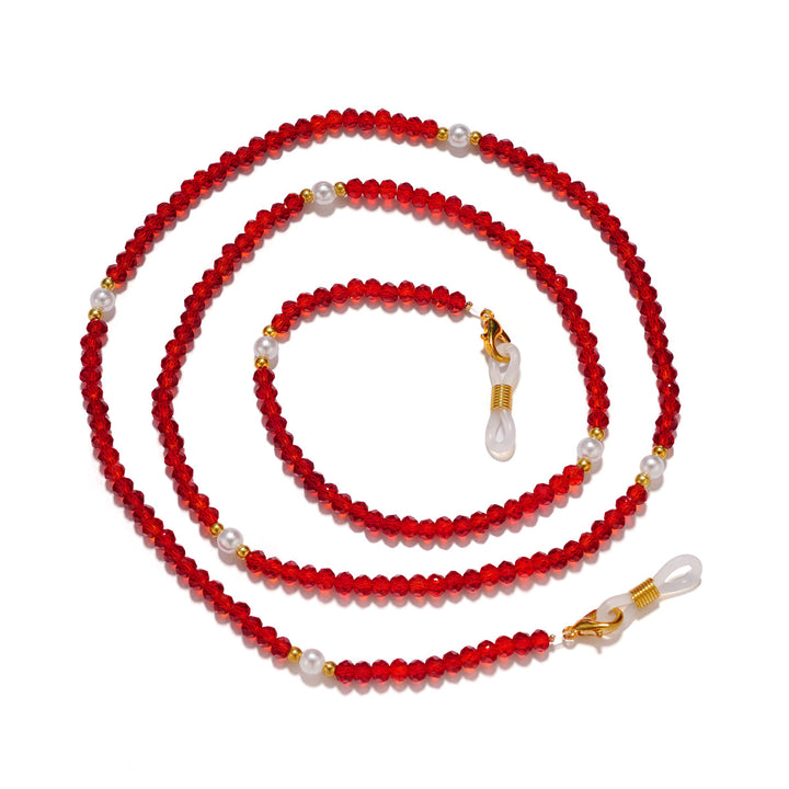 Elegant Crystal Beaded Eyewear Chain Stornfield