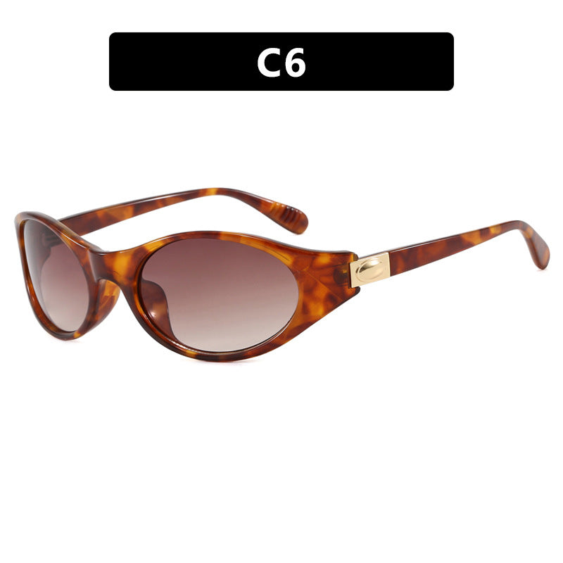 Ladies stylish sunglasses in elegant oval design with protective UV filter Stornfield