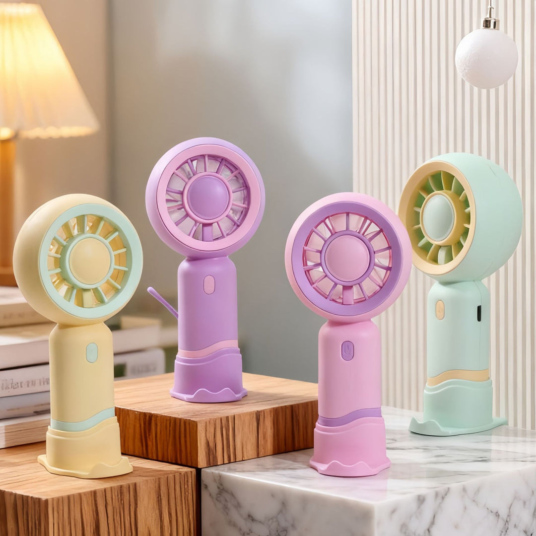 Women's Portable Mini Fan with Innovative Design and USB Charging Function Stornfield