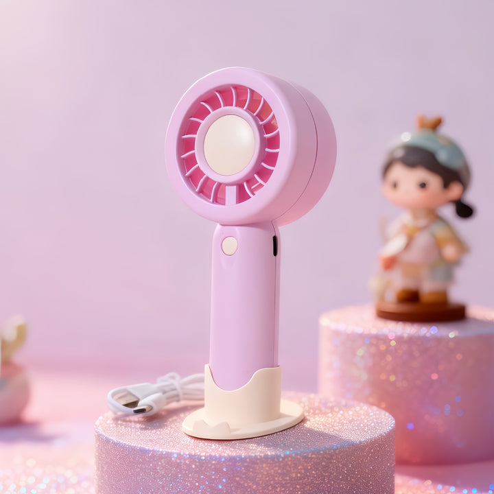 Ladies Portable USB Hand Fan with Ergonomic Design Stornfield