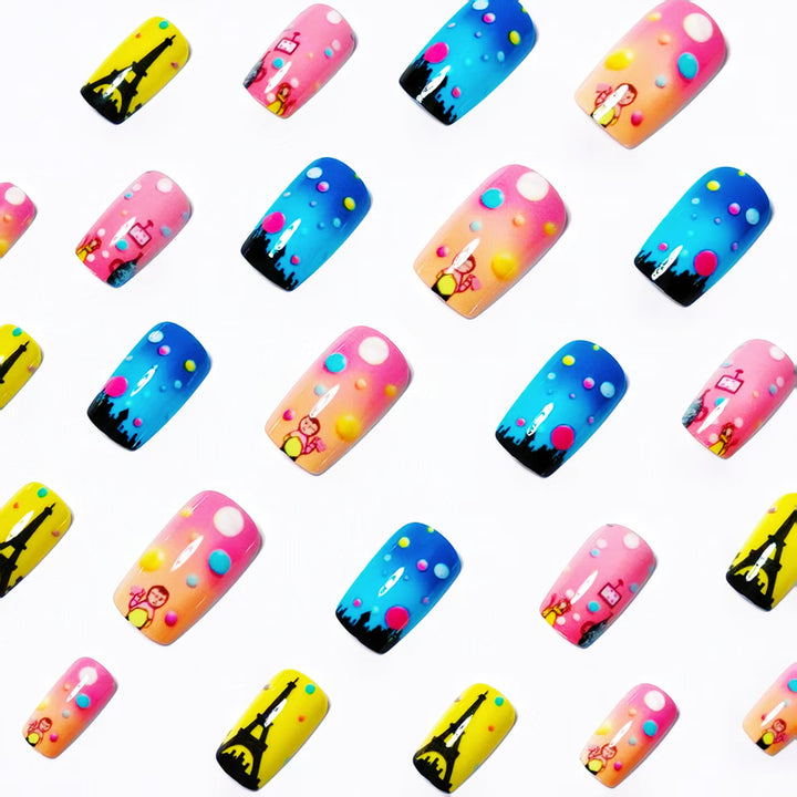 Creative Nail Art with Parisian Motifs Stornfield