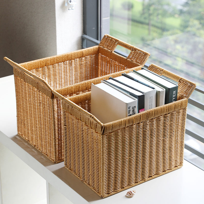Unisex Versatile Storage Basket with Practical Handling Stornfield