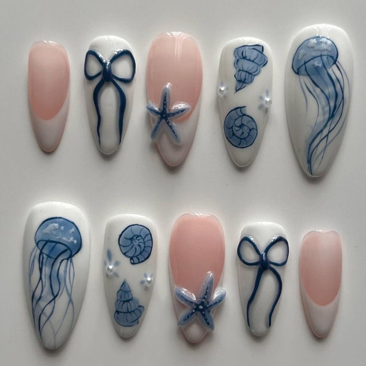 Thematic Artisan Press-On Nail Set Stornfield