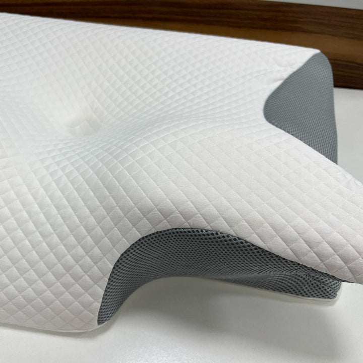 Ergonomic sleeping pillow with cooling gel foam Stornfield