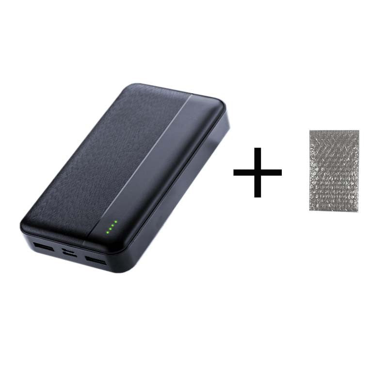 Portable power bank with high-quality surface texture and fast charging function Stornfield