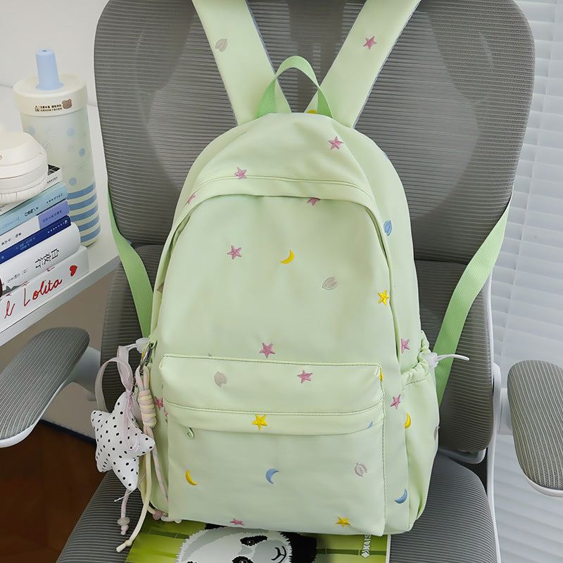 Embroidered Moon and Star Backpack Stornfield