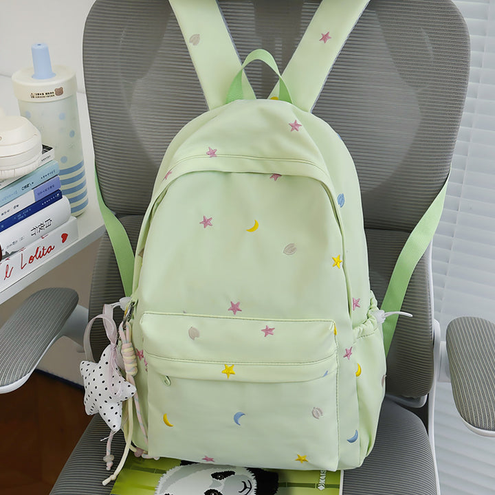 Embroidered Moon and Star Backpack Stornfield