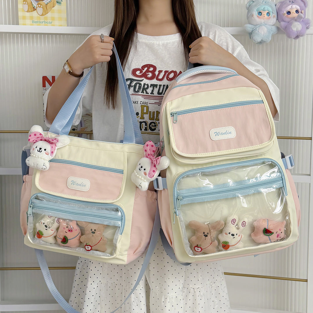 Multi-Pocket Transparent Backpack Stornfield