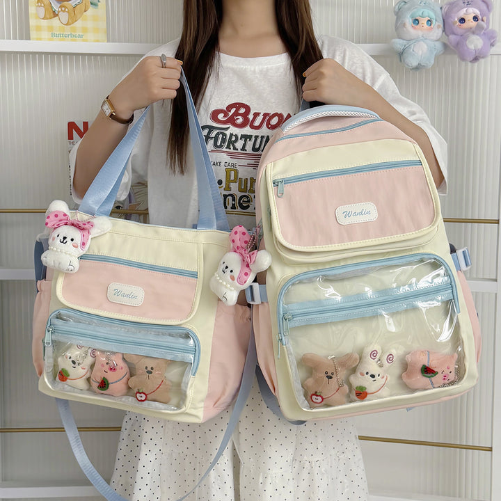 Multi-Pocket Transparent Backpack Stornfield