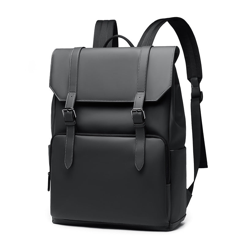 Structured Leather Backpack Stornfield