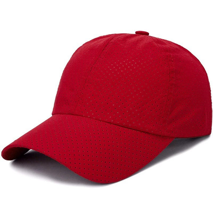 Women's Breathable Sport Cap with Hole Pattern Stornfield