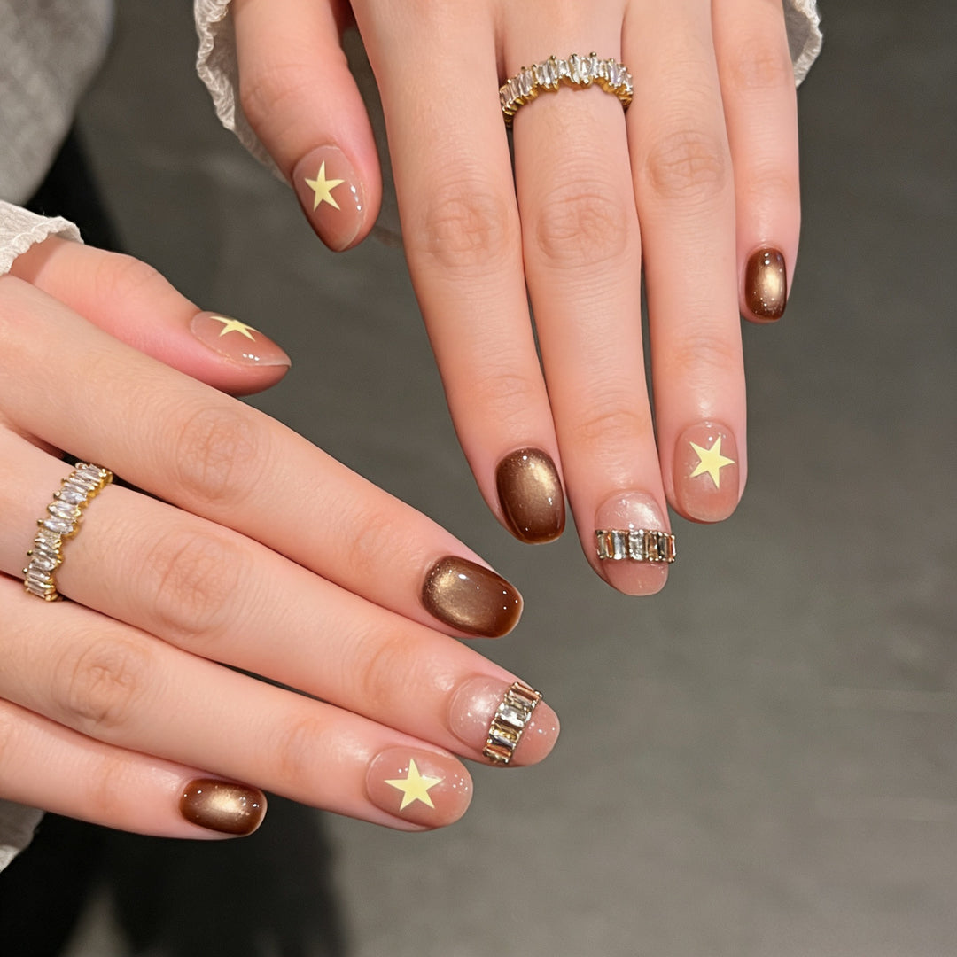 Starry-Themed Nail Art Set Stornfield