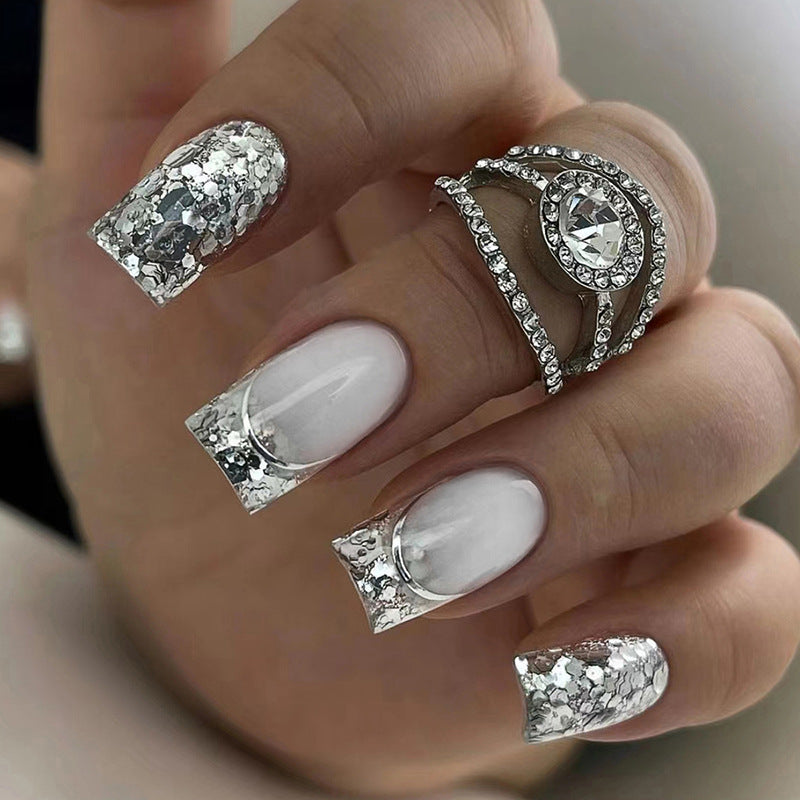 Luxury Glitter Ombre Nail Art Stornfield