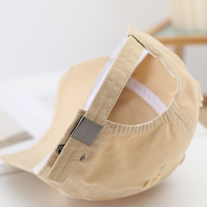 Women's fashionable destroyed baseball cap with adjustable strap Stornfield