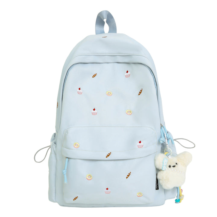 Playful backpack with unique back pattern appliqués Stornfield