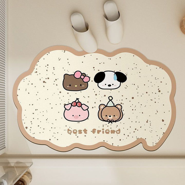 Fun Pet-Themed Area Mat