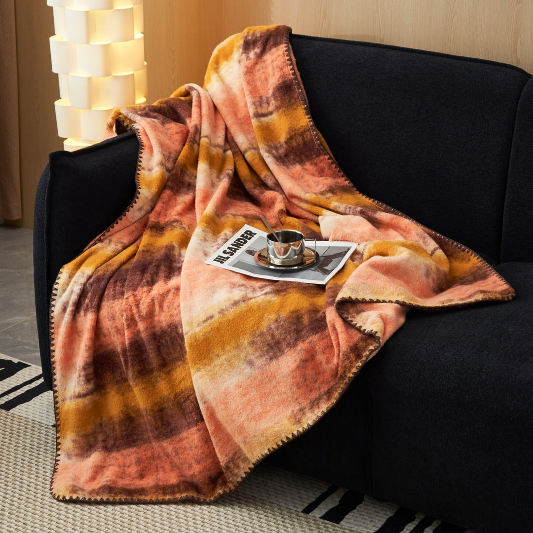 Cozy Decorative Fleece Throw Blanket