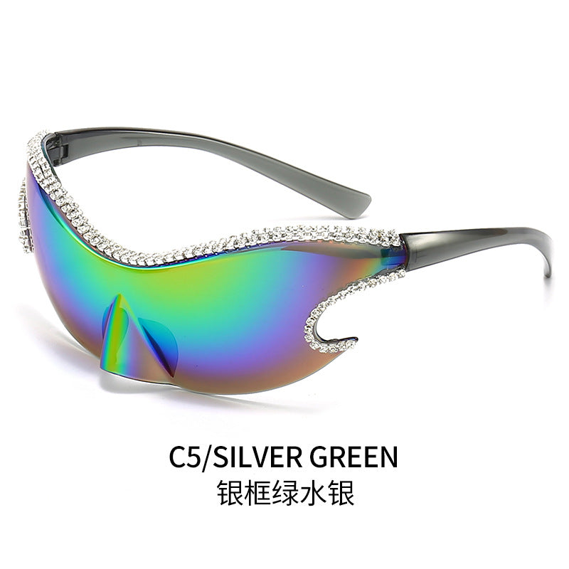 Women's glamorous sunglasses with sparkling rhinestone embellishment Stornfield