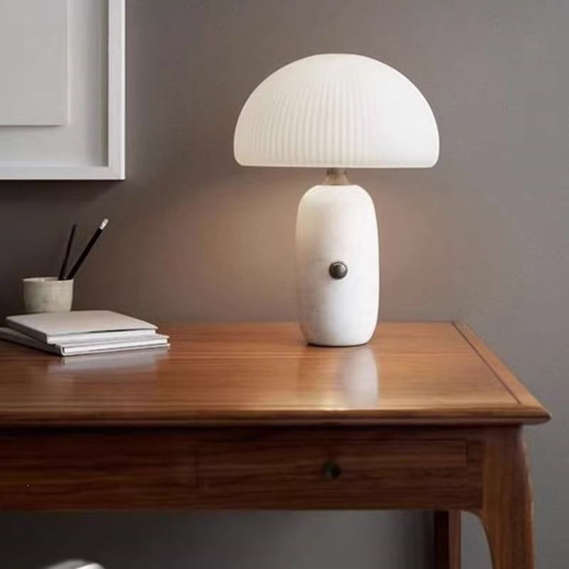 Elegant Marble Base Table Lamp