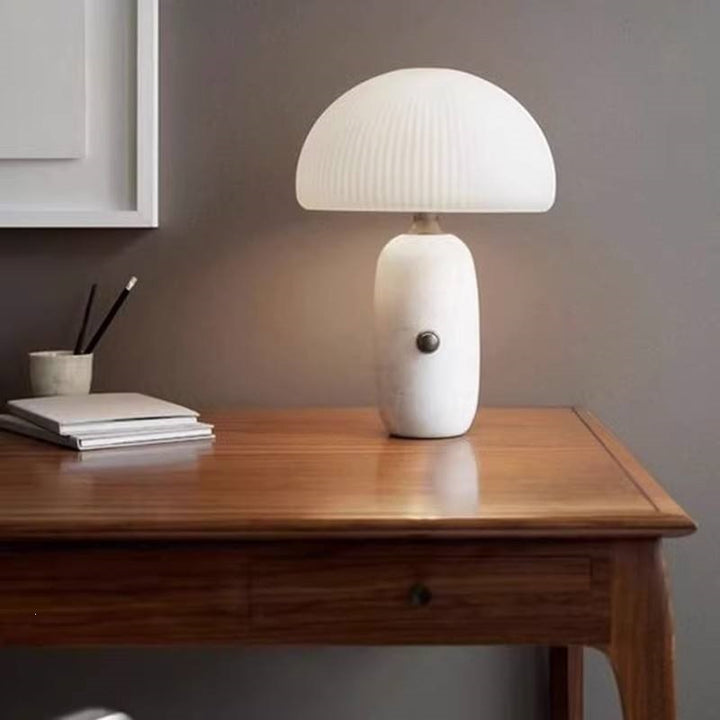 Elegant Marble Base Table Lamp